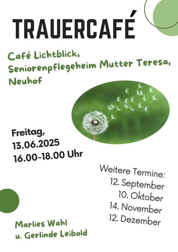 Trauercafé 13.06.